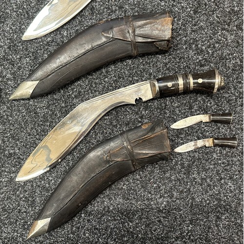 3296 - Collection of six Gurhka Kukri Knives (6)