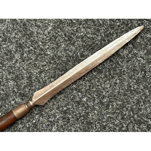 3299 - Indian weapons collection comprising of: Gurhka Kukri Knife with single edged blade 290mm in length,... 