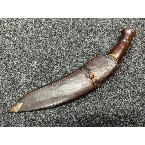 3331 - Gurhka Kukri Knife 327mm long blade. Numbered on spine of blade 