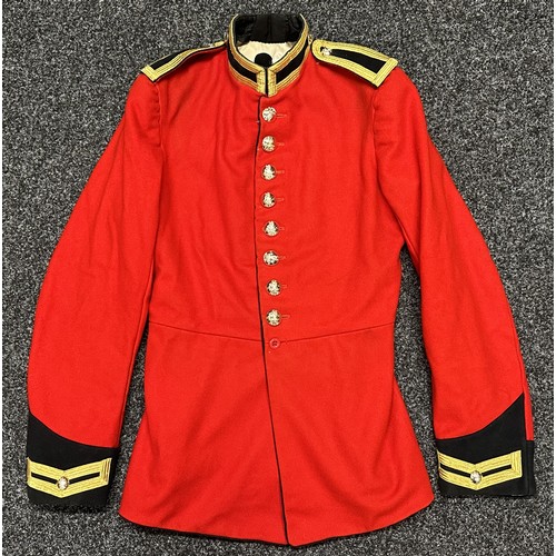 3332 - British Post War Dress Tunic, Mans, Life Guards, Troopers. ERII era with Staybrite Buttons. Size hei... 