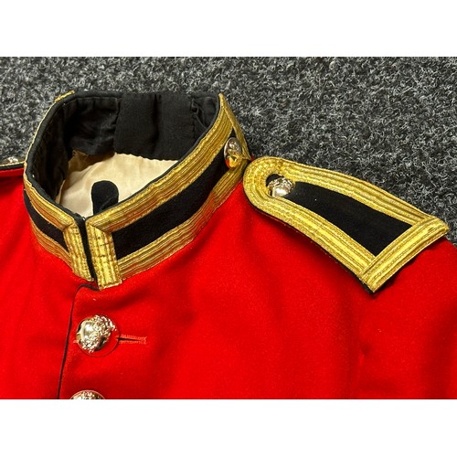 3332 - British Post War Dress Tunic, Mans, Life Guards, Troopers. ERII era with Staybrite Buttons. Size hei... 