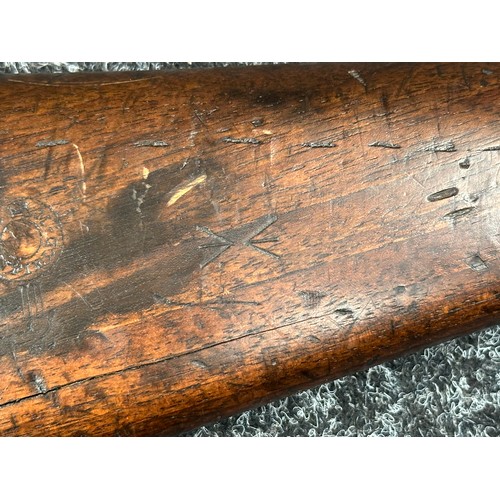 3353 - Martini Henry Carbine MKII .450/557 cal. with 525mm long barrel. No visible serial number. Maker mar... 