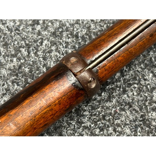 3353 - Martini Henry Carbine MKII .450/557 cal. with 525mm long barrel. No visible serial number. Maker mar... 