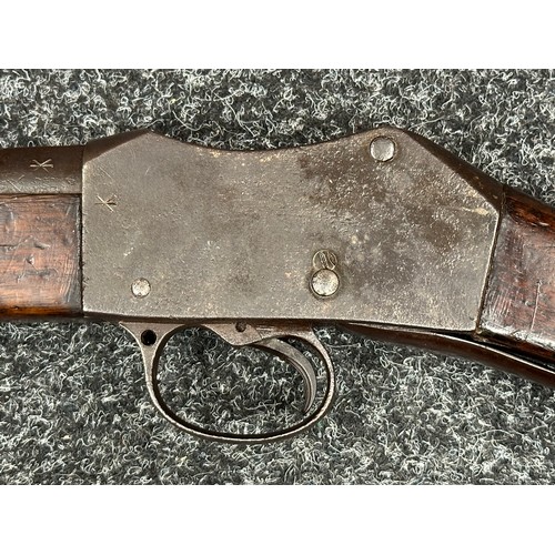 3353 - Martini Henry Carbine MKII .450/557 cal. with 525mm long barrel. No visible serial number. Maker mar... 