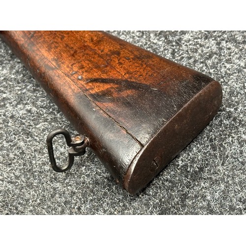 3353 - Martini Henry Carbine MKII .450/557 cal. with 525mm long barrel. No visible serial number. Maker mar... 