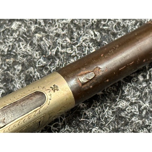 3354 - Percussion cap pocket pistol with 59mm long barrel which will unscrew, English Proof marks. Action a... 