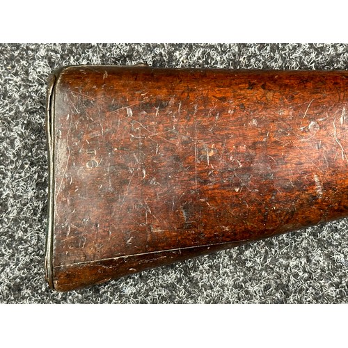 3357 - .577 Enfield Snider Conversion Artillery Carbine, lock marked with Crown VR along with Enfield 1858,... 