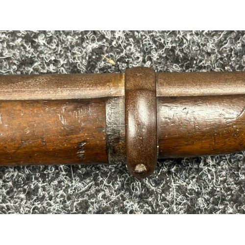 3357 - .577 Enfield Snider Conversion Artillery Carbine, lock marked with Crown VR along with Enfield 1858,... 