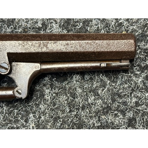 3358 - Percussion Cap Revolver with 115mm long barrel, bore approx. 11mm. English Proof marks. No makers ma... 