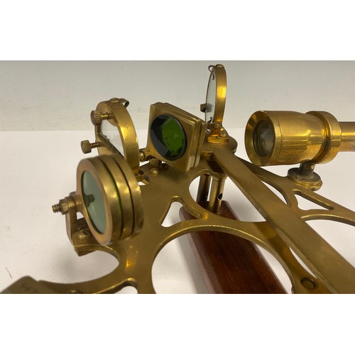 373 - A Stanley of London marine sextant, serial No 96793, cased