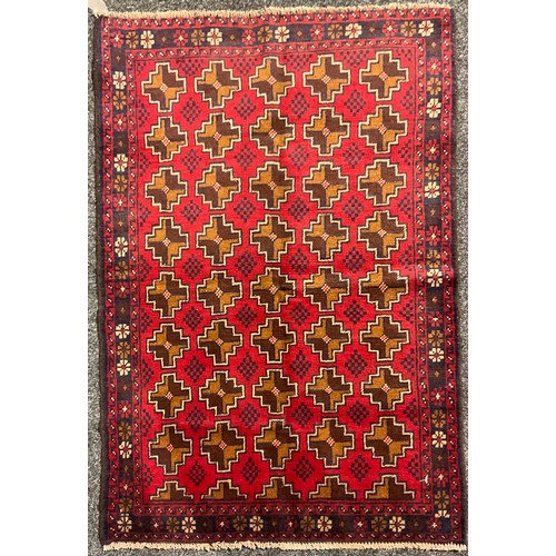 388 - Oriental Rugs and Carpets - a Baluchi carpet, 130cm x 90cm