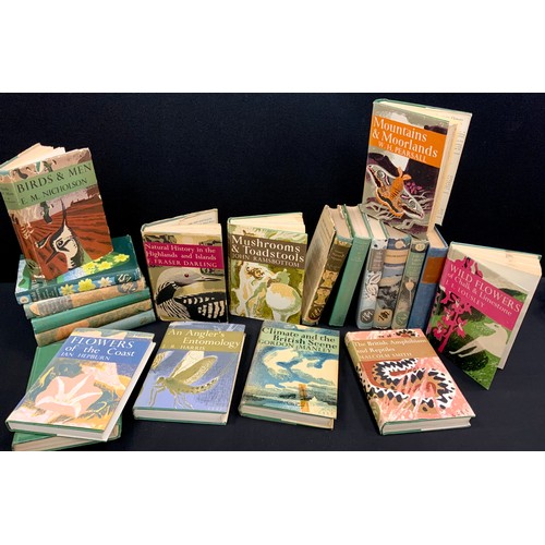 155 - Books - Collins New Naturalist Series, a part set of 20 volumes - Volumes 1 to 24;  Butterflies, Mus... 