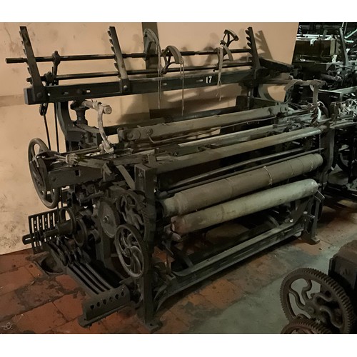 58 - A Yorkshire cross-bar weaving loom, 148cm high x 227cm wide x 110cm deep.

***Please note this lot i... 