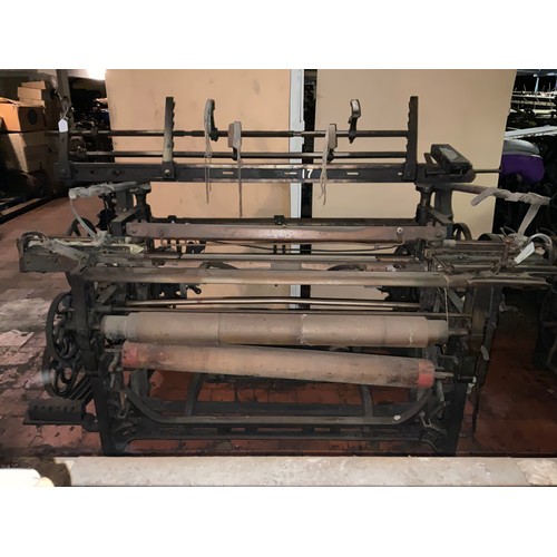 58 - A Yorkshire cross-bar weaving loom, 148cm high x 227cm wide x 110cm deep.

***Please note this lot i... 