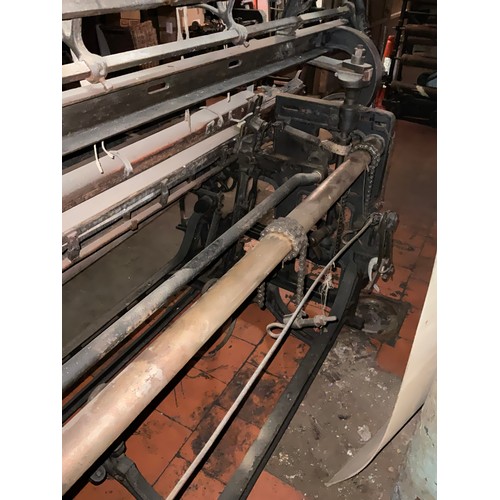 58 - A Yorkshire cross-bar weaving loom, 148cm high x 227cm wide x 110cm deep.

***Please note this lot i... 