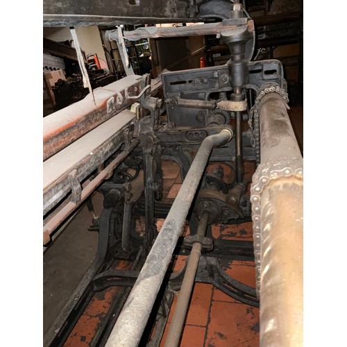 58 - A Yorkshire cross-bar weaving loom, 148cm high x 227cm wide x 110cm deep.

***Please note this lot i... 