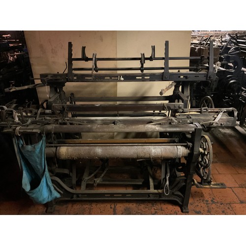 59 - A Yorkshire cross-bar weaving loom, 148cm high x 208cm wide x 117cm deep.

***Please note this lot i... 