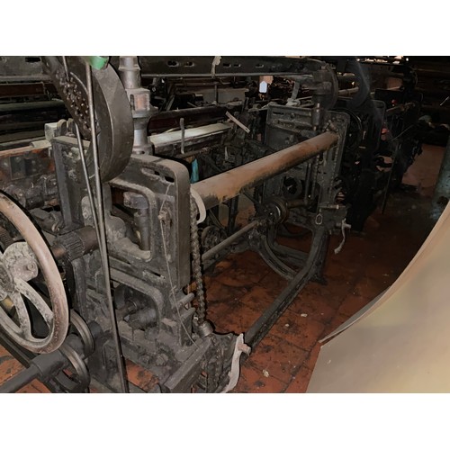 59 - A Yorkshire cross-bar weaving loom, 148cm high x 208cm wide x 117cm deep.

***Please note this lot i... 