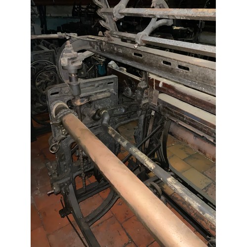 60 - A Yorkshire cross-bar weaving loom, 147cm high x 215cm wide x 110cm deep.

***Please note this lot i... 