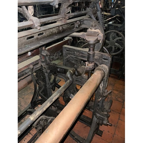 60 - A Yorkshire cross-bar weaving loom, 147cm high x 215cm wide x 110cm deep.

***Please note this lot i... 