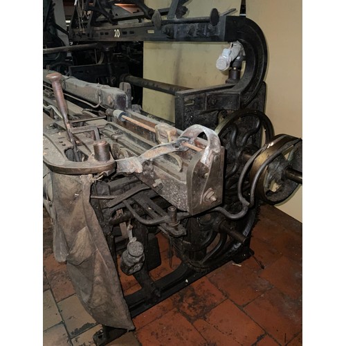 60 - A Yorkshire cross-bar weaving loom, 147cm high x 215cm wide x 110cm deep.

***Please note this lot i... 