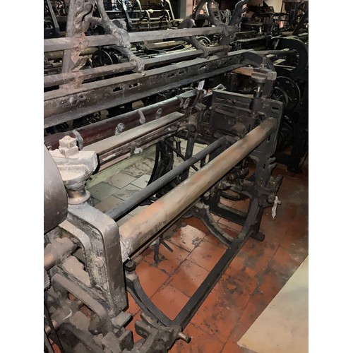 61 - A Yorkshire cross-bar weaving loom, 150cm high x 291cm wide x 102cm deep.

***Please note this lot i... 