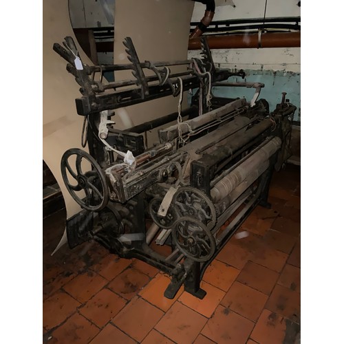 62 - A Yorkshire cross-bar weaving loom, 150cm high x 210cm wide x 104cm deep.

***Please note this lot i... 