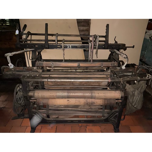 62 - A Yorkshire cross-bar weaving loom, 150cm high x 210cm wide x 104cm deep.

***Please note this lot i... 