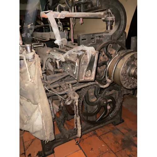 62 - A Yorkshire cross-bar weaving loom, 150cm high x 210cm wide x 104cm deep.

***Please note this lot i... 