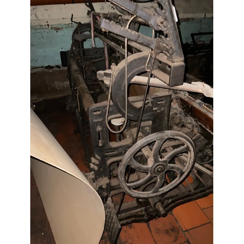 62 - A Yorkshire cross-bar weaving loom, 150cm high x 210cm wide x 104cm deep.

***Please note this lot i... 