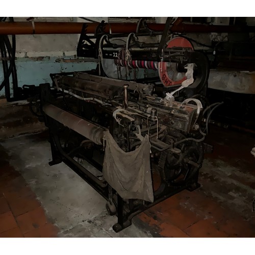 63 - A Yorkshire cross-bar weaving loom, 151cm high x 208cm wide x 108cm deep.

***Please note this lot i... 