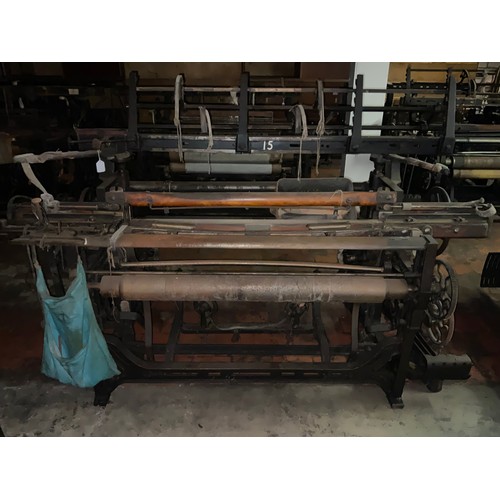 64 - A Yorkshire cross-bar weaving loom, 151cm high x 228cm wide x 104cm deep.

***Please note this lot i... 