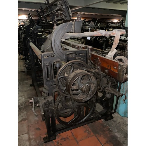 64 - A Yorkshire cross-bar weaving loom, 151cm high x 228cm wide x 104cm deep.

***Please note this lot i... 