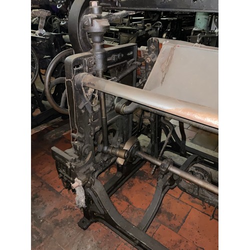 64 - A Yorkshire cross-bar weaving loom, 151cm high x 228cm wide x 104cm deep.

***Please note this lot i... 