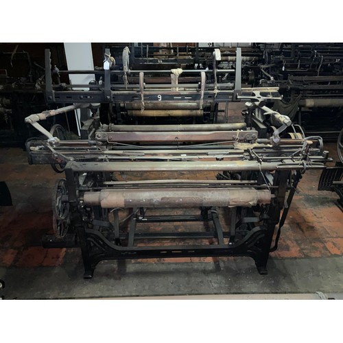 65 - A Yorkshire cross-bar weaving loom, 149cm high x 204cm wide x 113cm deep.

***Please note this lot i... 