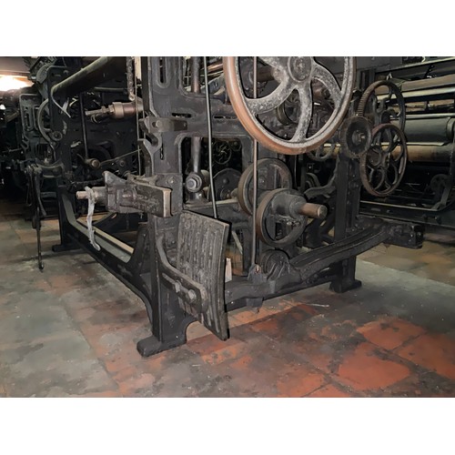 65 - A Yorkshire cross-bar weaving loom, 149cm high x 204cm wide x 113cm deep.

***Please note this lot i... 