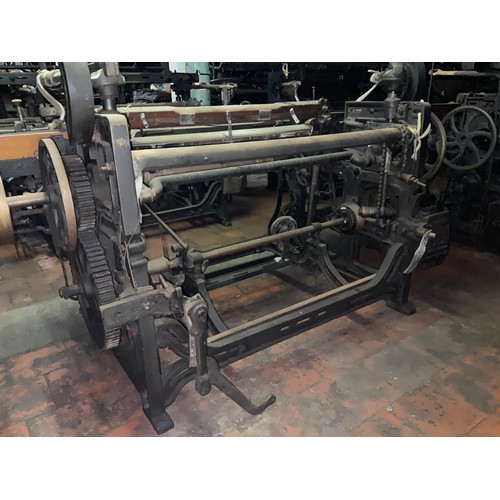 65 - A Yorkshire cross-bar weaving loom, 149cm high x 204cm wide x 113cm deep.

***Please note this lot i... 