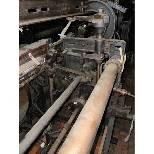 65 - A Yorkshire cross-bar weaving loom, 149cm high x 204cm wide x 113cm deep.

***Please note this lot i... 