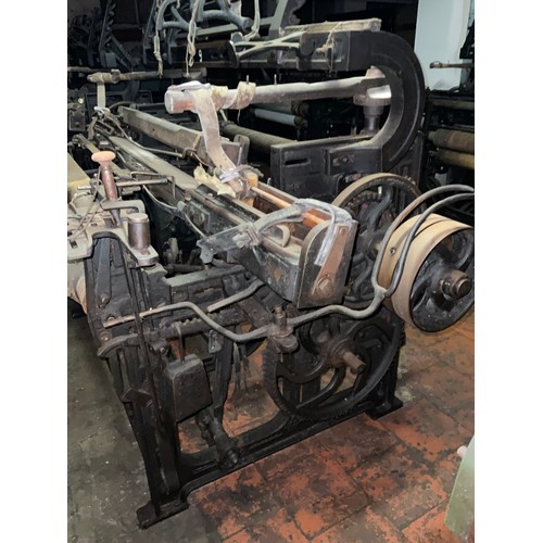 65 - A Yorkshire cross-bar weaving loom, 149cm high x 204cm wide x 113cm deep.

***Please note this lot i... 