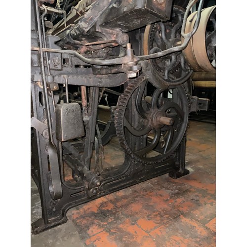 65 - A Yorkshire cross-bar weaving loom, 149cm high x 204cm wide x 113cm deep.

***Please note this lot i... 