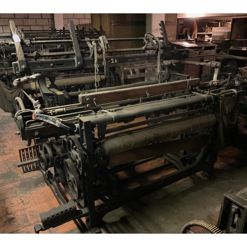 66 - A Yorkshire cross-bar weaving loom, 148cm high x 200cm wide x 112cm deep.

***Please note this lot i... 