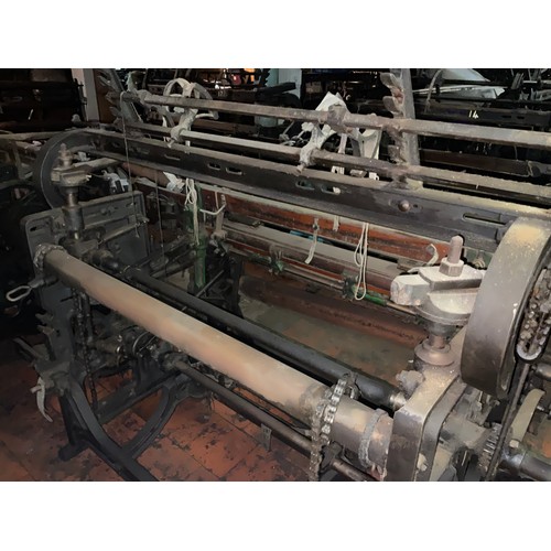 66 - A Yorkshire cross-bar weaving loom, 148cm high x 200cm wide x 112cm deep.

***Please note this lot i... 