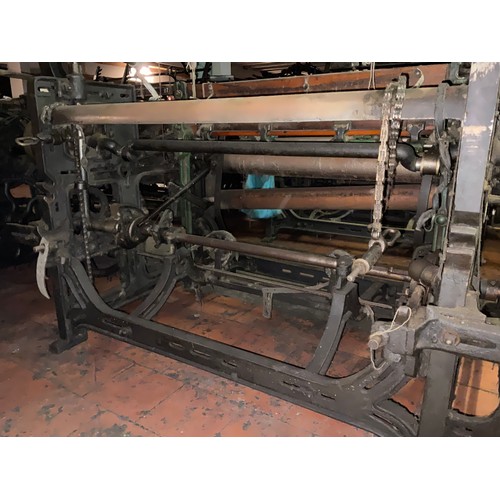 66 - A Yorkshire cross-bar weaving loom, 148cm high x 200cm wide x 112cm deep.

***Please note this lot i... 