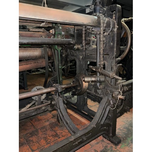 66 - A Yorkshire cross-bar weaving loom, 148cm high x 200cm wide x 112cm deep.

***Please note this lot i... 