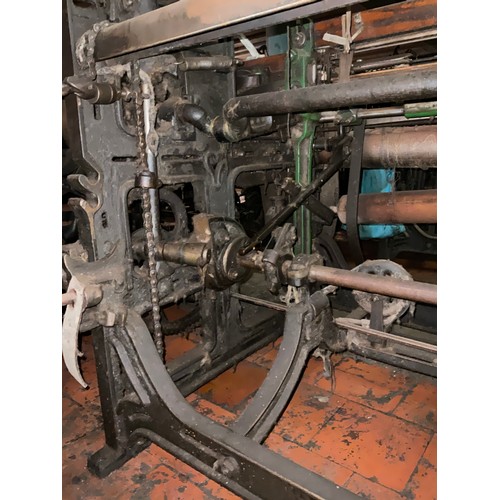 66 - A Yorkshire cross-bar weaving loom, 148cm high x 200cm wide x 112cm deep.

***Please note this lot i... 