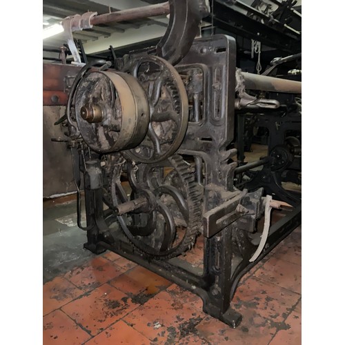 66 - A Yorkshire cross-bar weaving loom, 148cm high x 200cm wide x 112cm deep.

***Please note this lot i... 