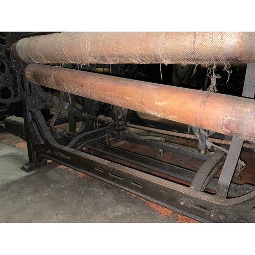 66 - A Yorkshire cross-bar weaving loom, 148cm high x 200cm wide x 112cm deep.

***Please note this lot i... 