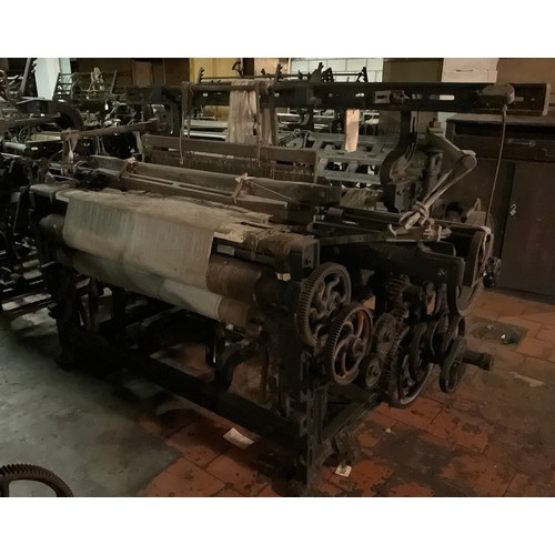 67 - A Lancashire weaving loom, 129cm high x 228cm wide x 124cm deep.

***Please note this lot is located... 