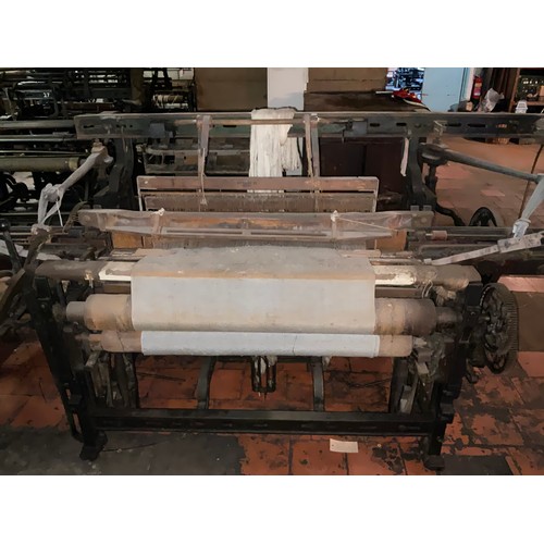 67 - A Lancashire weaving loom, 129cm high x 228cm wide x 124cm deep.

***Please note this lot is located... 