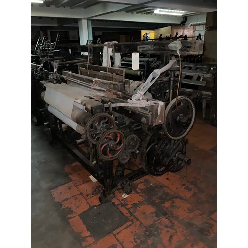 67 - A Lancashire weaving loom, 129cm high x 228cm wide x 124cm deep.

***Please note this lot is located... 